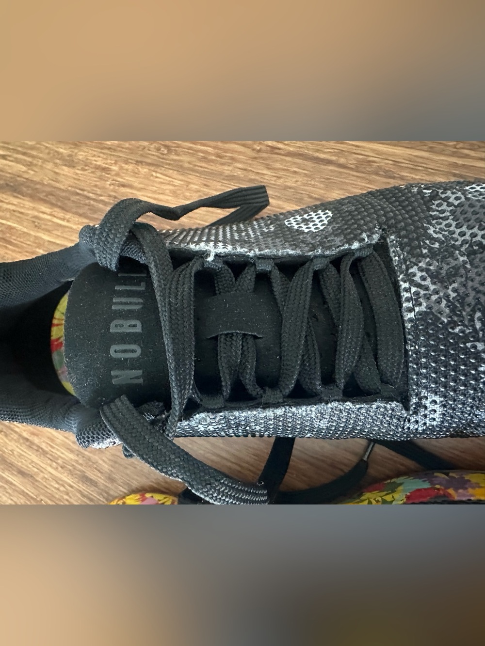 NOBULL Floral Trainer Shoes with 2 additional shoe laces included - Picture 12 of 16